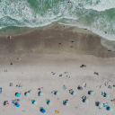 Umbrellas on the beach