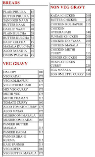 Asli Hyderabadi menu 2