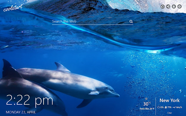 Underwater HD Wallpapers New Tab Ocean Themes