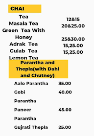 Chai Mantralya menu 1