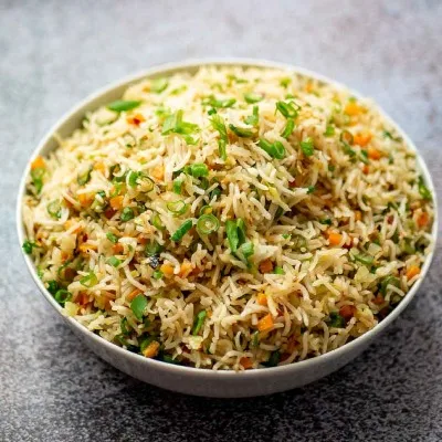 Veg Burnt Garlic Rice