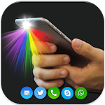 Cover Image of Скачать Color flashlight: flash on call & sms, flash alert 1.0.2 APK