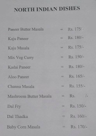 Hotel Sandarshini menu 4