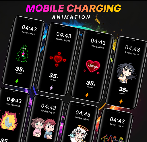 Screenshot Battery Charging Animation