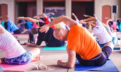 Yin aerial Yoga