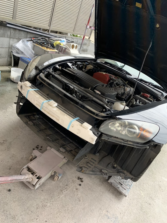 S2000のフロントリップスポイラー・タイプS・塗装・取り付けに関するカスタム事例の投稿画像4枚目