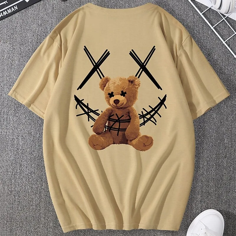 Camiseta 3D de manga corta para hombre moda verano transpirable ligera y cómoda ideal para un look moderno casual y fresco disponible en varios diseños.