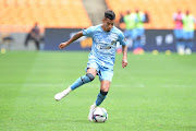 Mamelodi Sundowns attacker Gaston Sirino turns out for compilation side Dinaledi in the DStv Compact Cup third-place playoff against Amabutho at FNB Stadium on January 29 2022. 