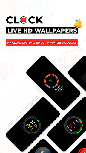 Screenshot Clock Live Wallpapers App HD