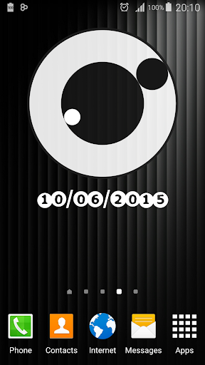 Modern Clock Widget