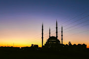 The Nizamiye Masjid mosque in Midrand can hold up to 6,000 people. 