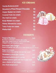 Hotel Sitara Grand menu 3