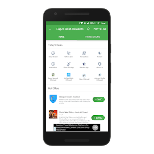 Super Cash Rewards Make Money Free Apps On Google Play - scree!   nshot image