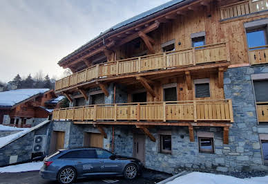 Chalet with panoramic view and terrace 5