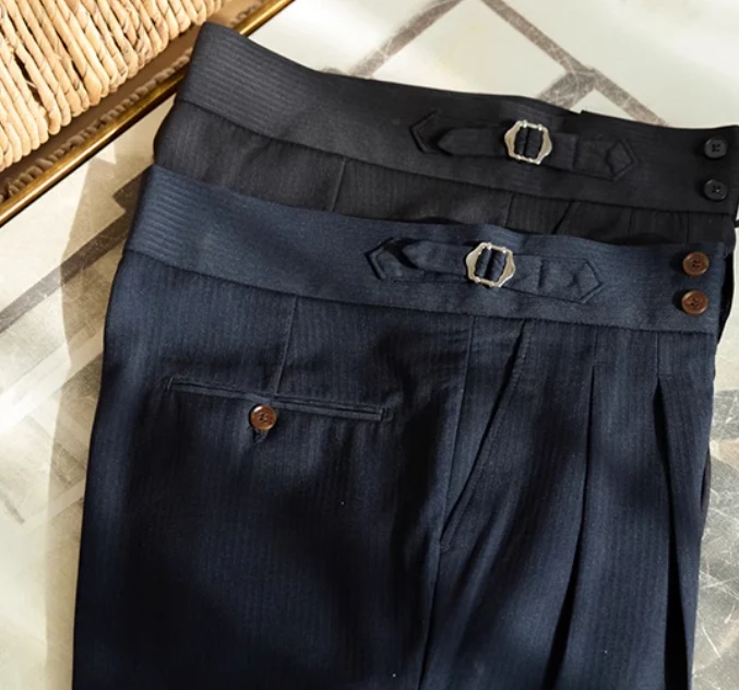 Title 3, Dames Business Pantalon met Hoge Taille, Effen ...