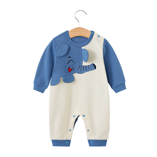 Title 2, Spring and Autumn Baby Jumpsuit. Provides comfo...