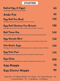 Egg Station menu 1