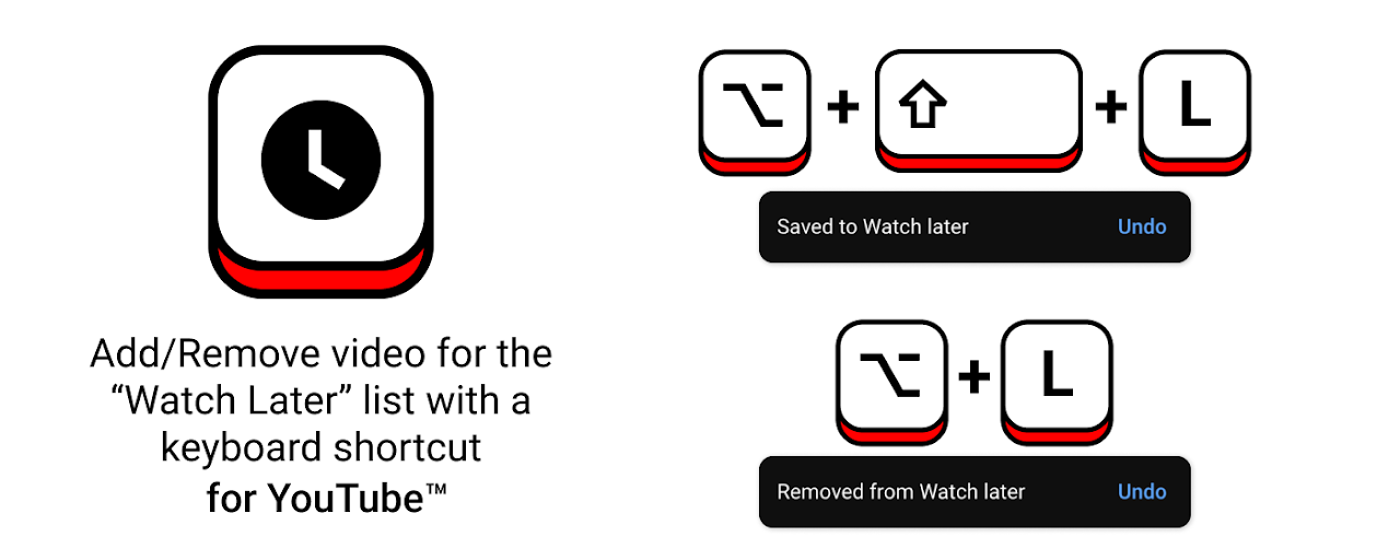 Watch Later Shortcut for YouTube™ Preview image 1