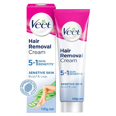 Veet Hair Removal Cream For Sensitive Skin - 100 gm