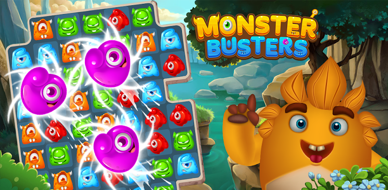 Monster Buster: Free Match 3 Games