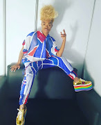 Somizi is not afraid of high shoes