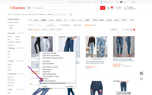 AliExpress Search by Image and Download