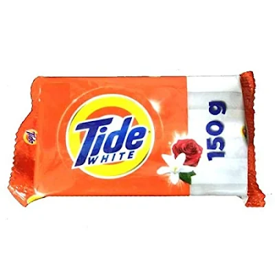 Tide White Detergent Bar Soap - 150 gm