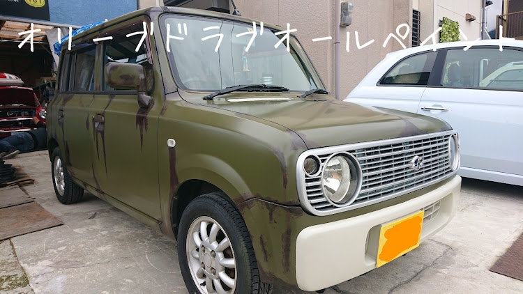 アルトラパンのIMS★LACARS・我夢車楽(Gamsyara)・GamusyaraDartsClub・Gamsyara OUTDOOR’S・アゲパンに関するカスタム事例の投稿画像4枚目