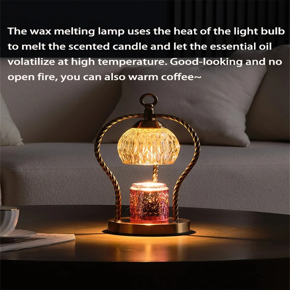 Title 4, Gedimde smeltwax-tafellamp voor huisdecoratie m...