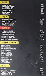 Cafe Dark Night menu 2