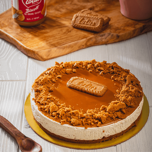 No Bake Lotus Biscoff Cheesecake (Small)