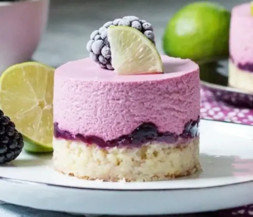 Blueberry Mousse Cake