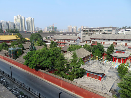 Xi'an City wall bike ride China 2016