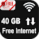 Daily Free 40 GB Data Free Data For All Countries icon