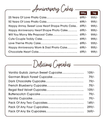 The Dessert Heaven - Pure Veg menu 