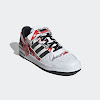 forum low graffiti atmos footwear white / core black / active red