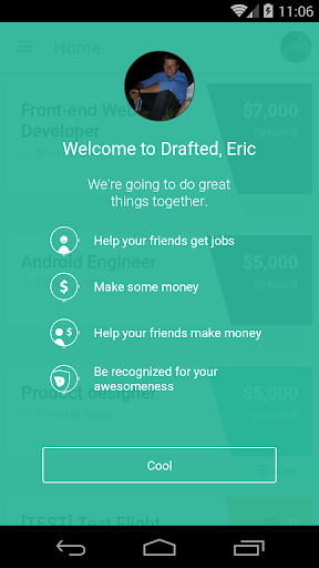 Drafted - job referral rewards