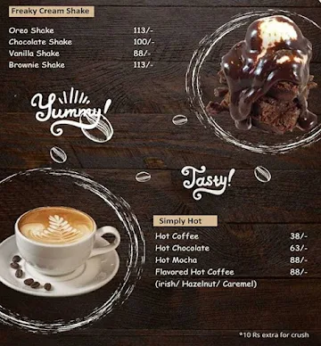 Kallyfso Cafe menu 