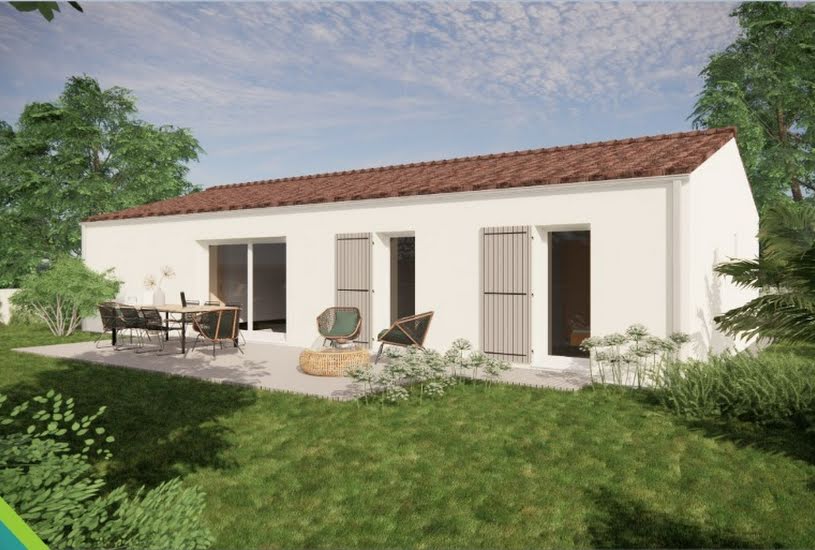  Vente Terrain + Maison - Terrain : 876m² - Maison : 90m² à Beauvais-sur-Matha (17490) 