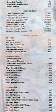 Red Chilli menu 3