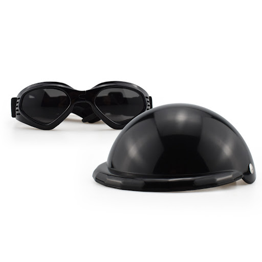 Title 8, PET Helmet Dogs And Cats Outing Motorcycle Cap ...
