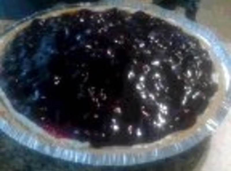 Blueberry Cream Cheese Pie