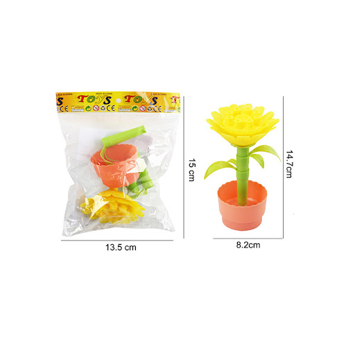 Title 4, Bubble Flower Building Blocks DIY Assembled Blo...