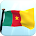 Cameroon Flag 3D Free icon