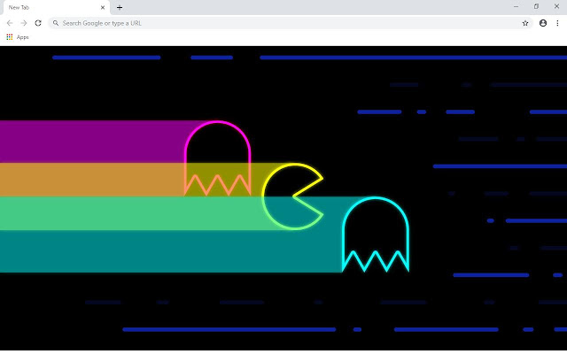 Pac-Man Wallpapers and New Tab