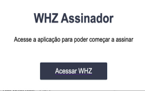 WHZ Assinador