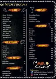 Cafe Mr.Fusionist menu 3