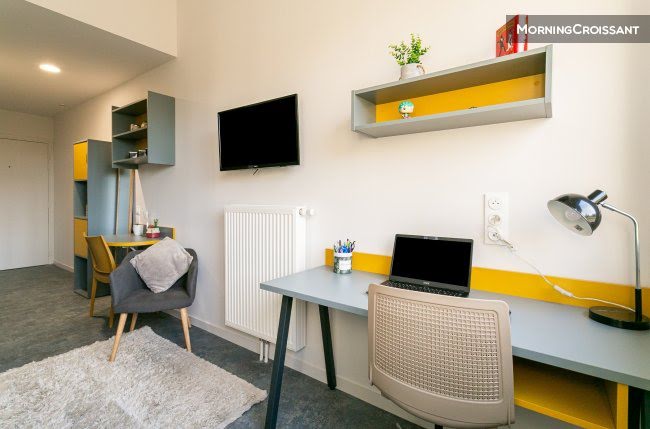 Location meublée appartement 1 pièce 17 m² à Aulnoy-lez-Valenciennes (59300), 479 €