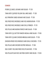 Mirchi menu 5