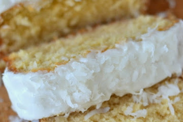Triple Coconut Pound Cake